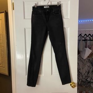 Madewell Black Skinny Jeans